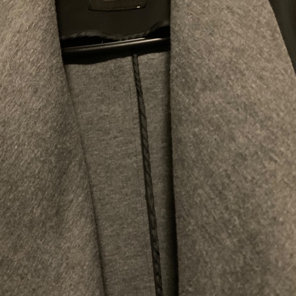 Rudsak Leather Cascading Collar Jacket - Picture 4 of 8